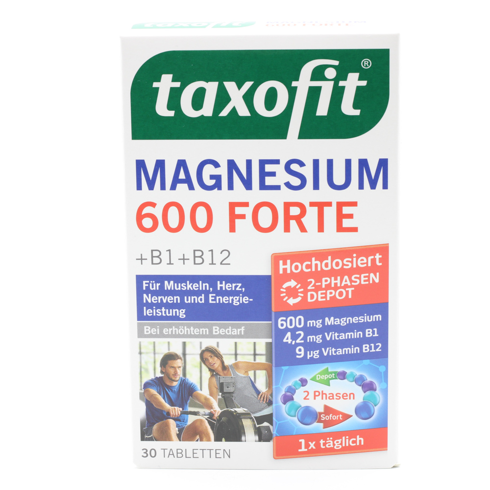 TAXOFIT Magnesium 600 FORTE Depot Tabletten (2x30 g)