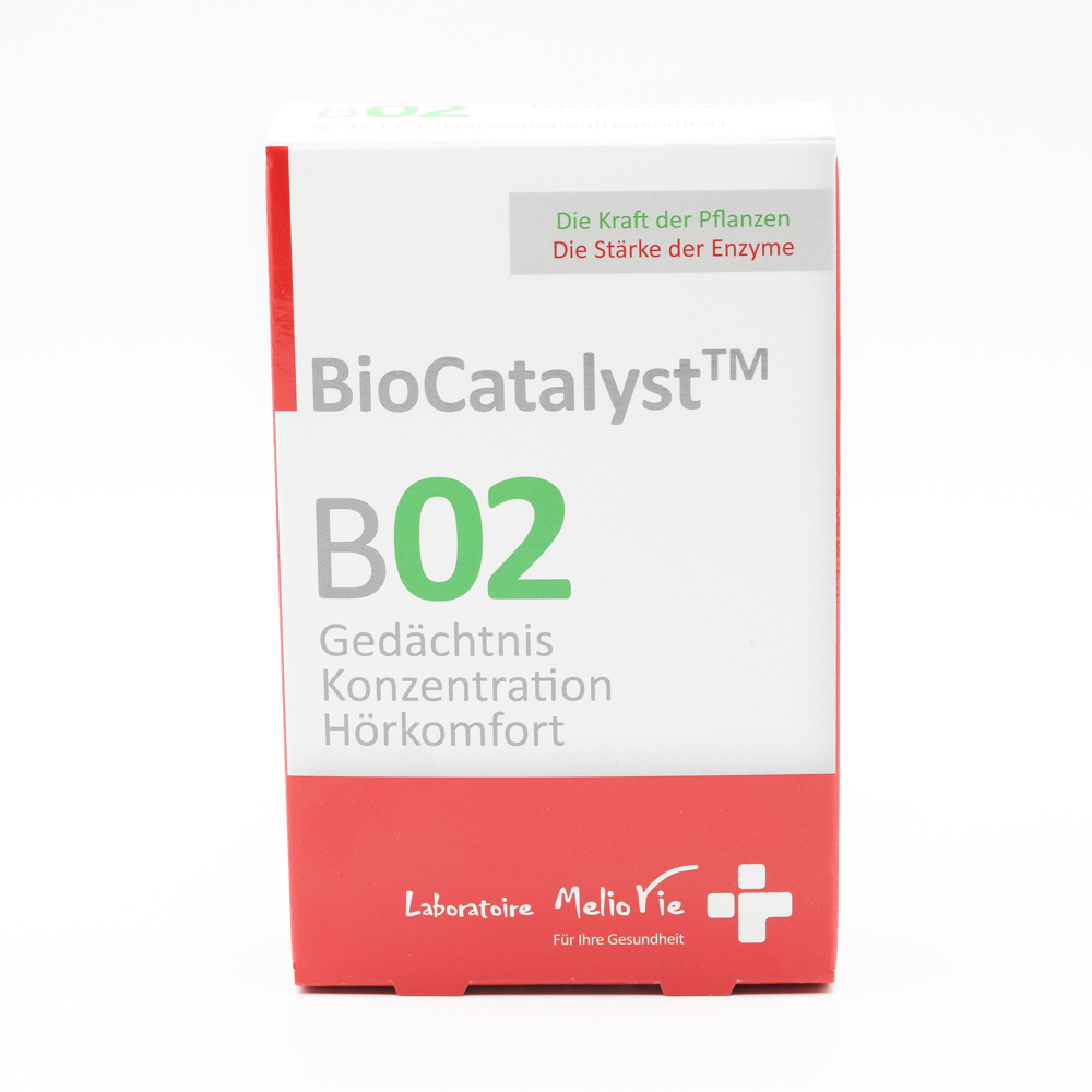 BIOCATALYST B02 Gedächtnis & Konzentration Kapseln