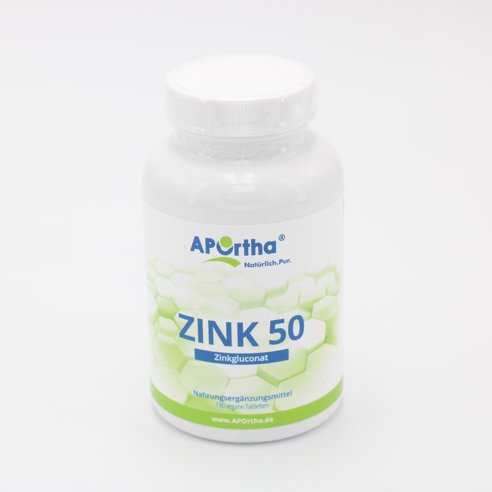 ZINK 50 Zinkgluconat Tabletten
