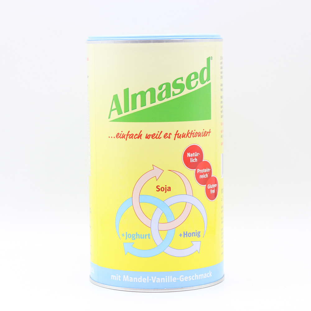 ALMASED Vitalkost Mandel-Vanille Pulver Doppelpackung (2x500g)