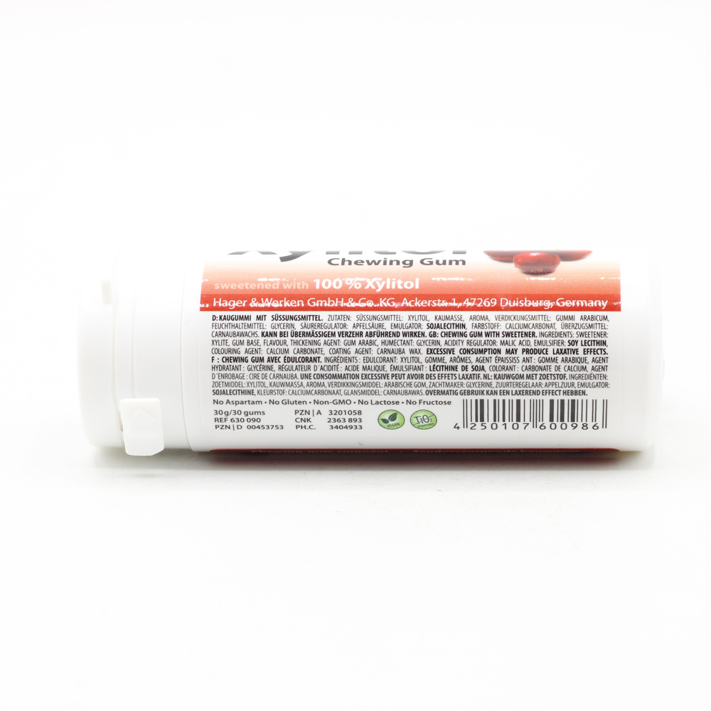 MIRADENT Xylitol Chewing Gum Cranberry