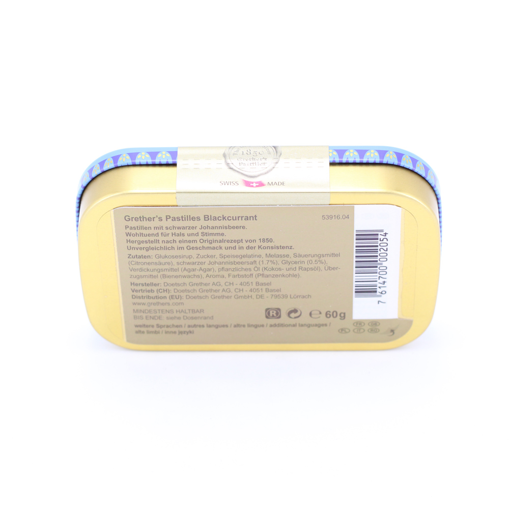 GRETHERS Blackcurrant Gold zh.Past.Dose