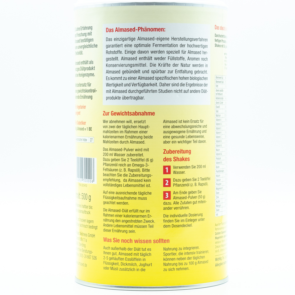 ALMASED Vitalkost Pflanzen K Pulver Doppelpackung (2x 500g)