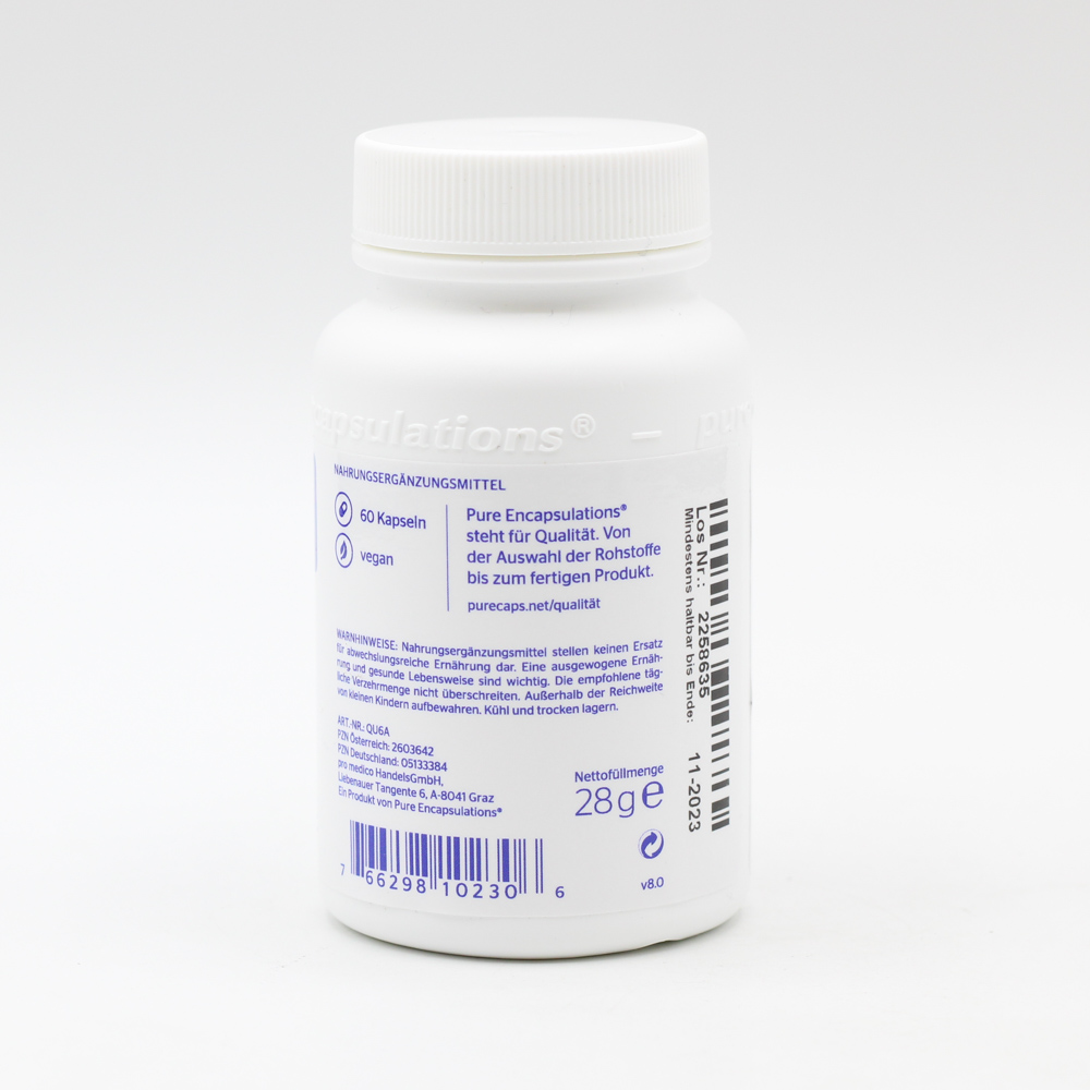 PURE ENCAPSULATIONS Quercetin Kapseln