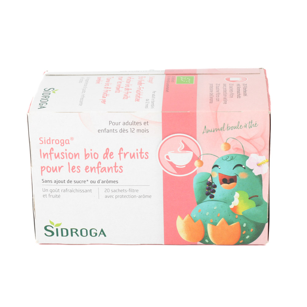 SIDROGA Bio Kinder-Früchtetee Filterbeutel