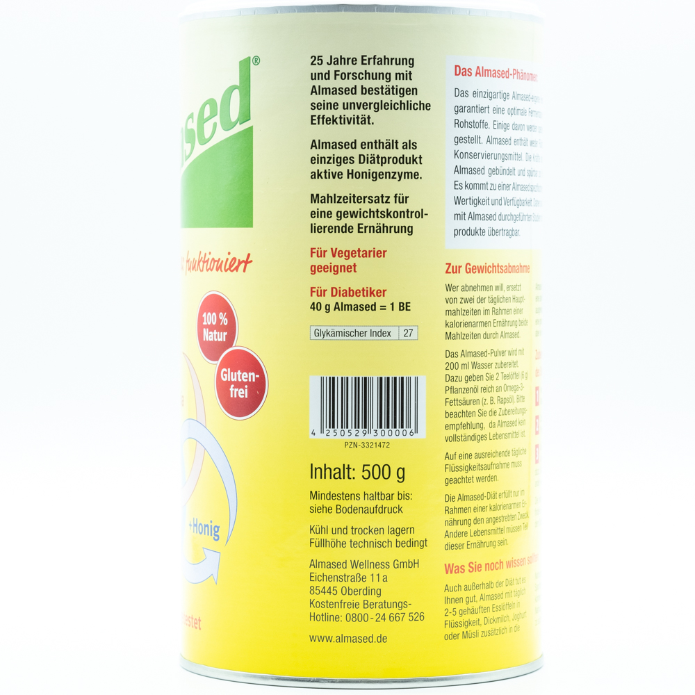 ALMASED Vitalkost Pflanzen K Pulver Doppelpackung (2x 500g)