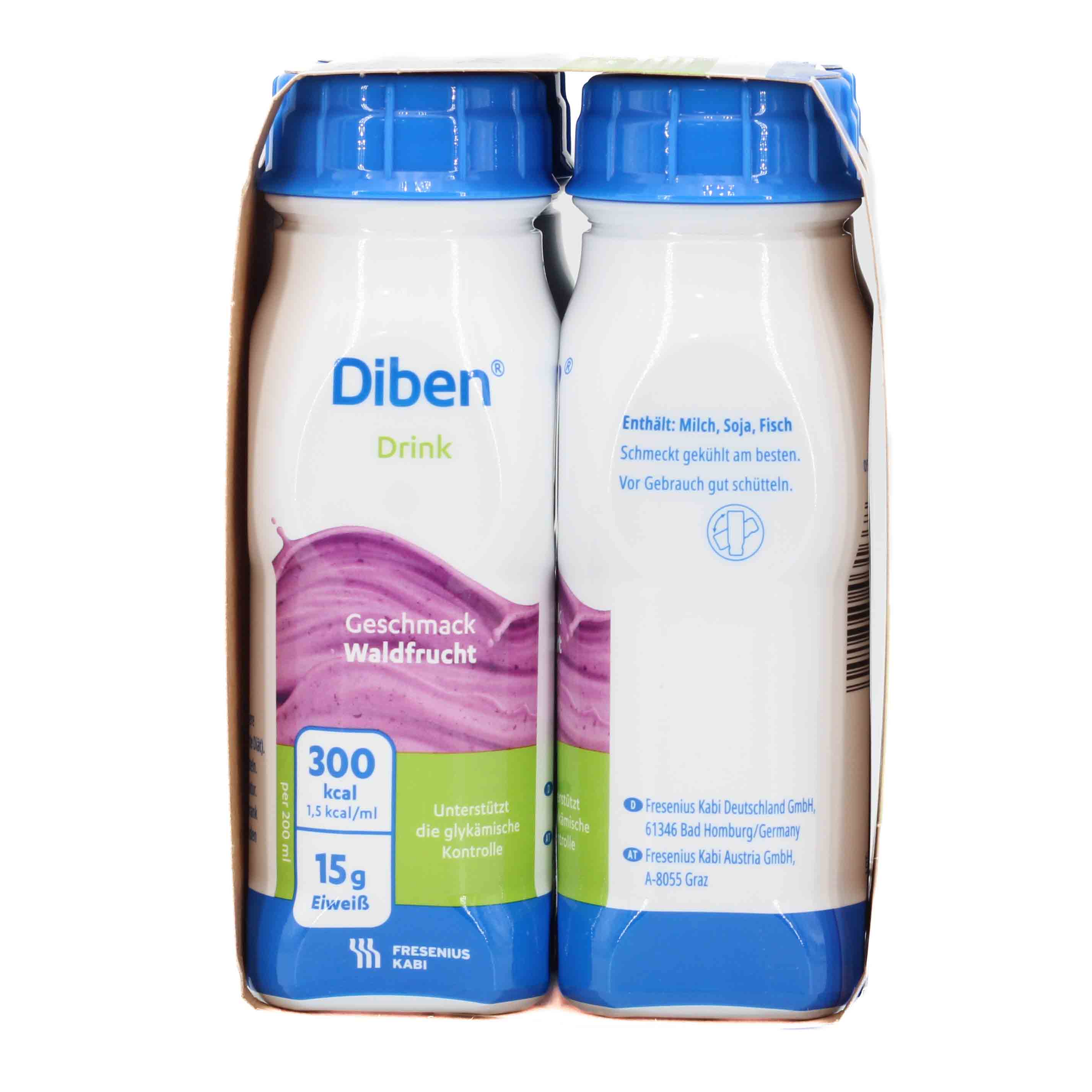 DIBEN DRINK Waldfrucht 1.5 kcal/ml Trinkflasche