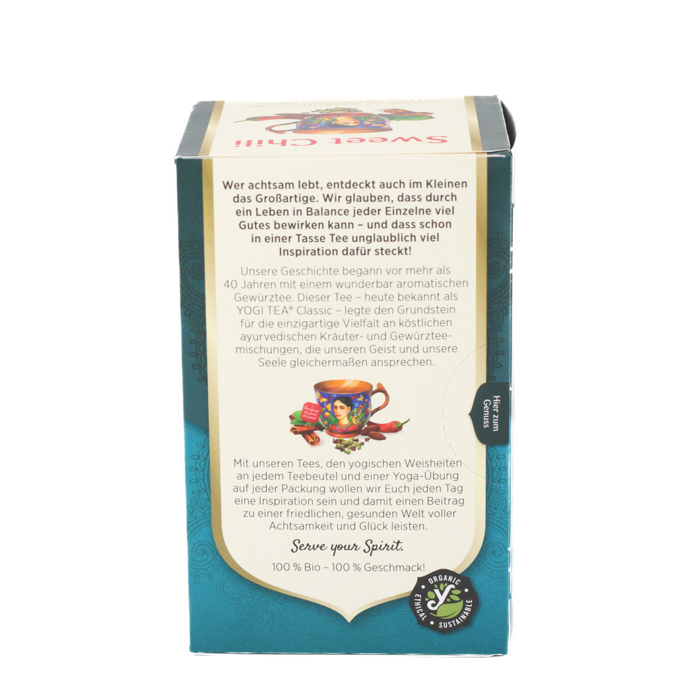 YOGI TEA Sweet Chili Bio Filterbeutel