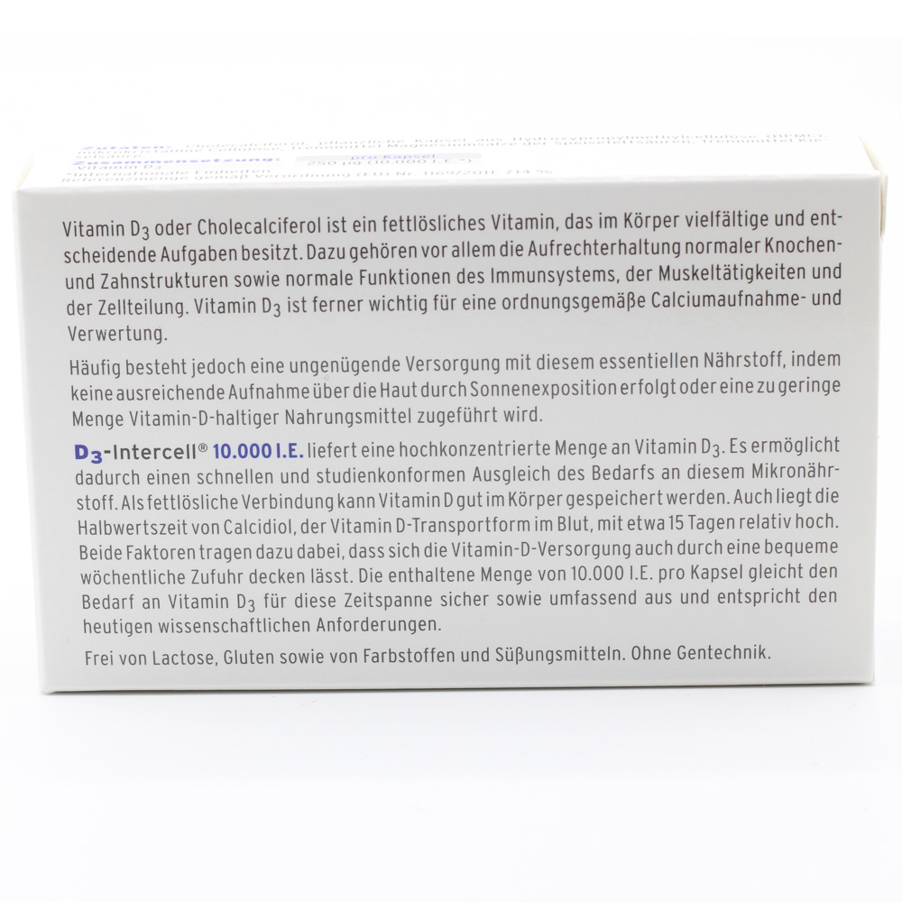 D3-INTERCELL 10.000 I.E. Kapseln