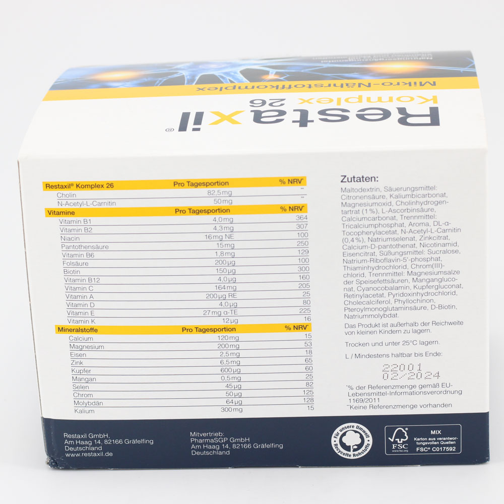 RESTAXIL Komplex 26 Pulver