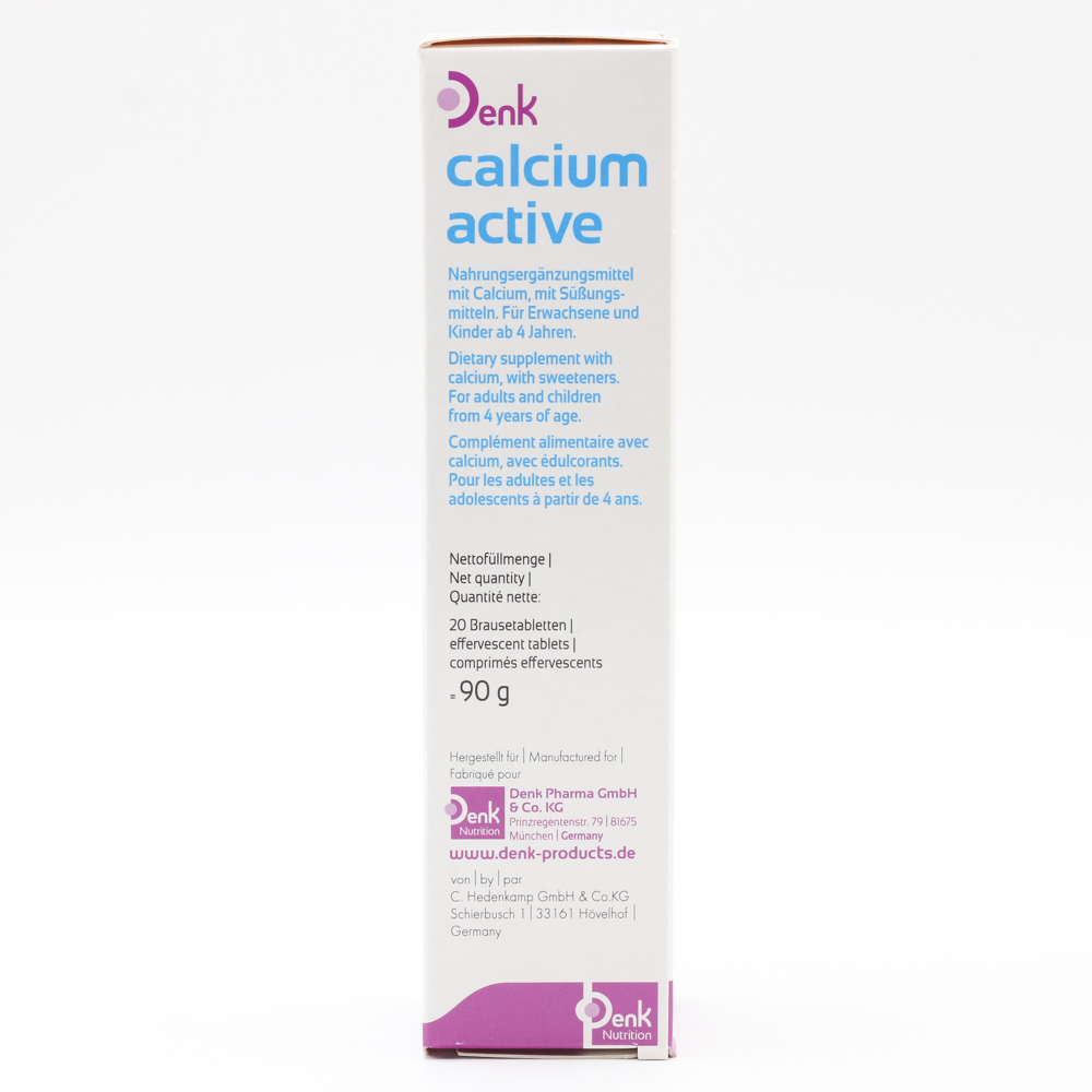 CALCIUM ACTIVE Denk 500 mg Brausetabletten