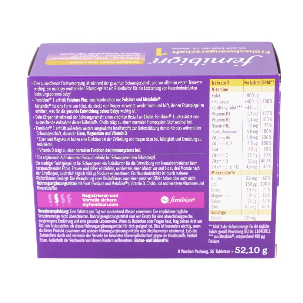 FEMIBION 1 Frühschwangerschaft Tabletten