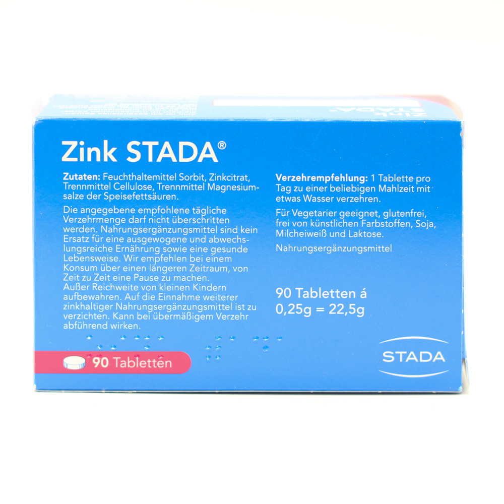 ZINK STADA 25 mg Tabletten (2x90 St)