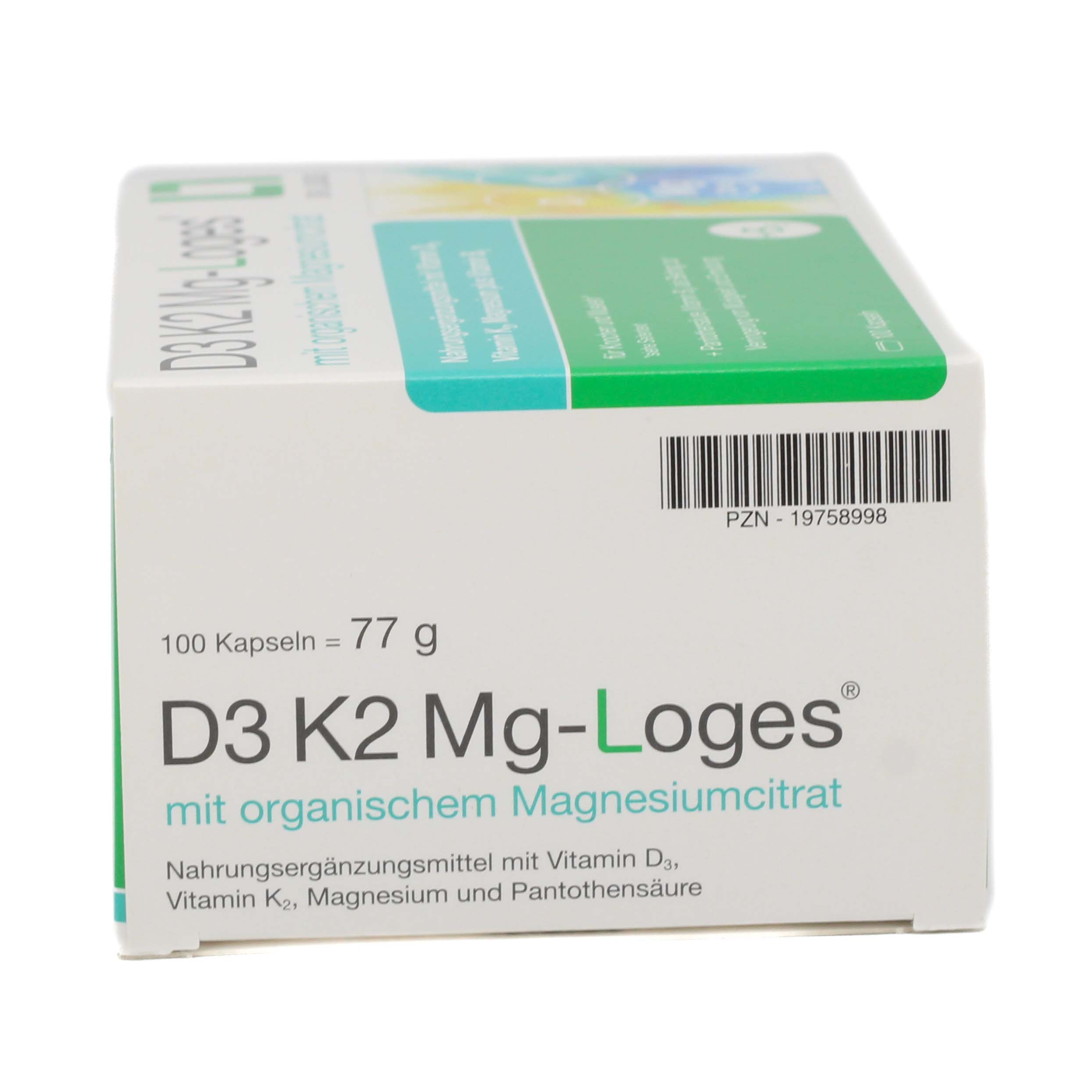 D3 K2 Mg-Loges Kapseln
