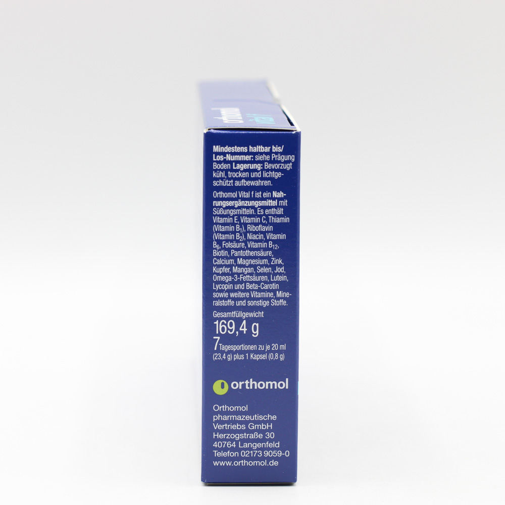 ORTHOMOL Vital F Trinkfläschchen/Kaps.Kombipack.