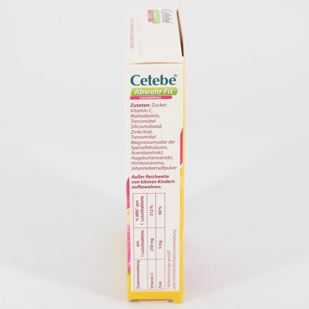 CETEBE Abwehr Fit Lutschtabletten