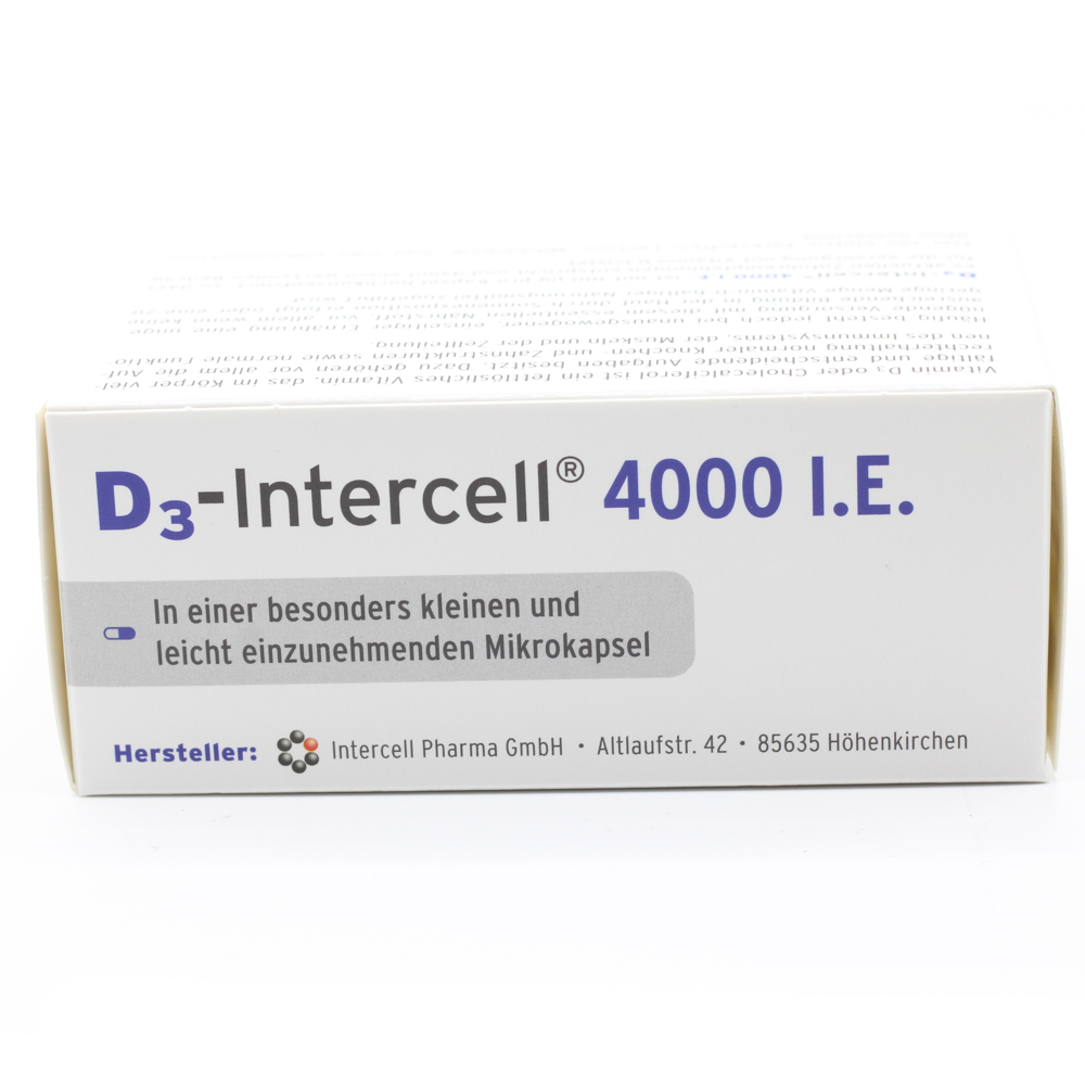 D3-INTERCELL 4.000 I.E. Kapseln