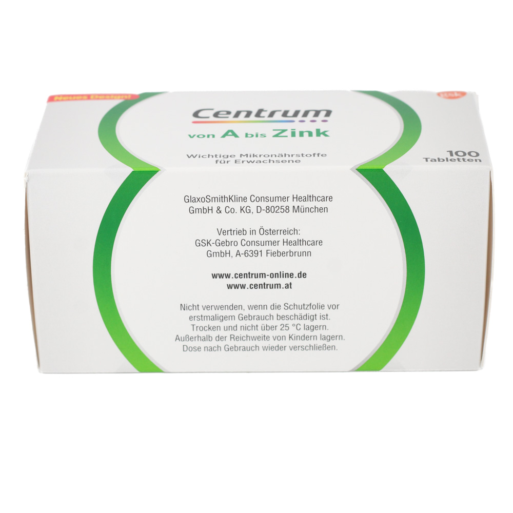 CENTRUM A-Zink Tabletten