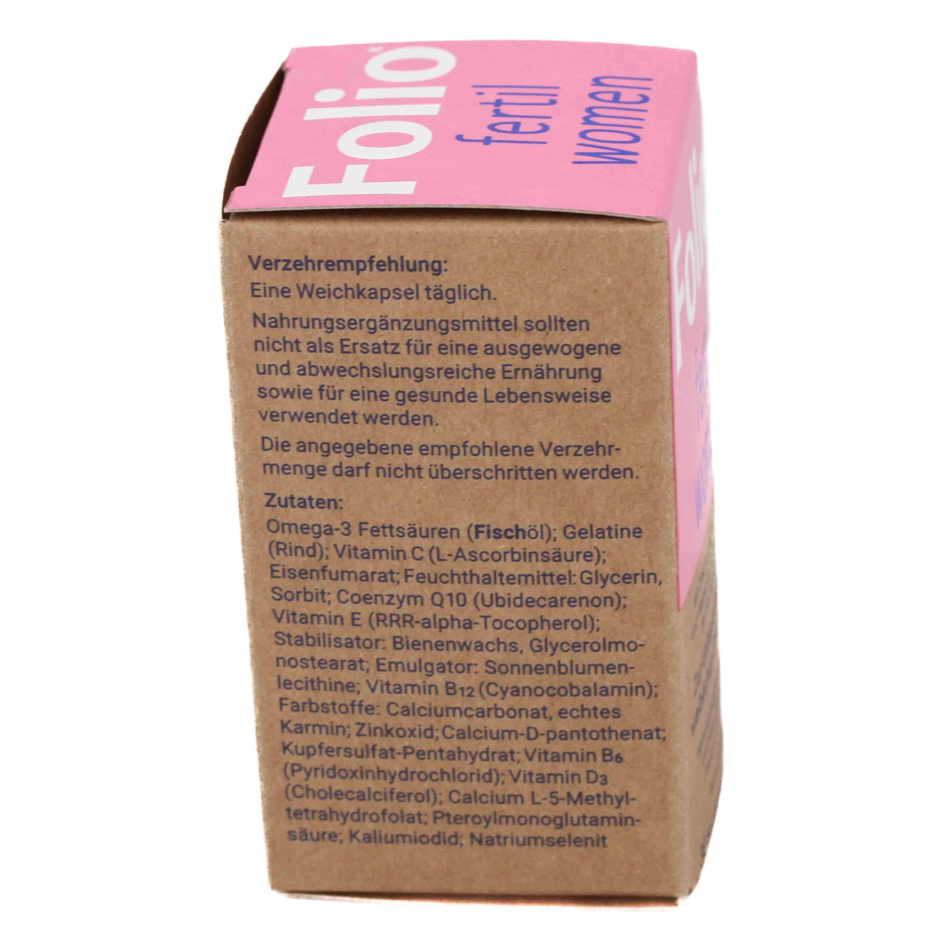FOLIO fertil women Weichkapseln