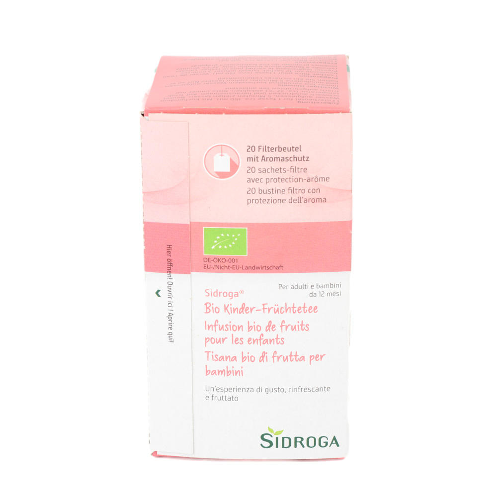 SIDROGA Bio Kinder-Früchtetee Filterbeutel
