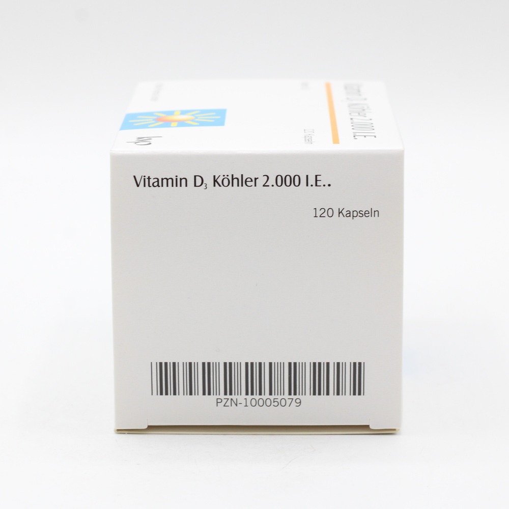 VITAMIN D3 KÖHLER 2.000 I.E. Kapseln