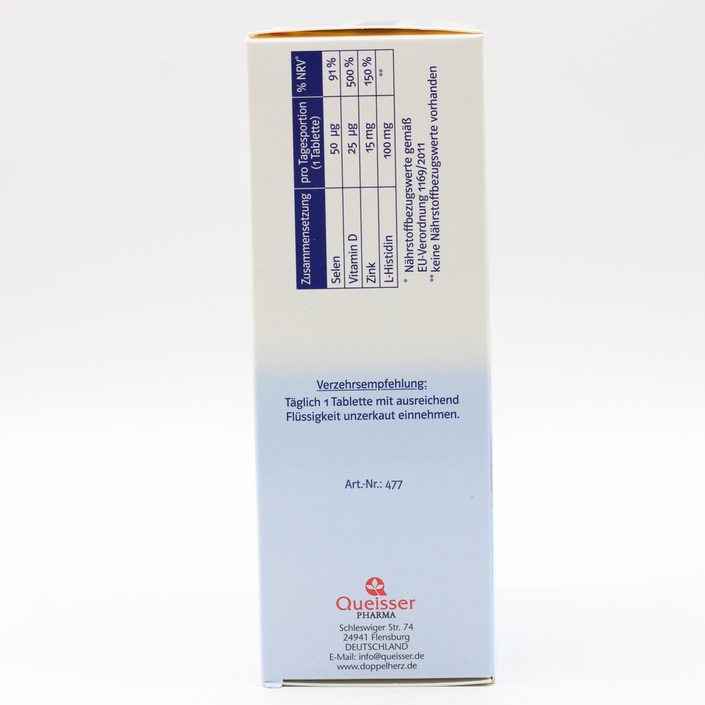 DOPPELHERZ Zink Immun Depot system Tabletten