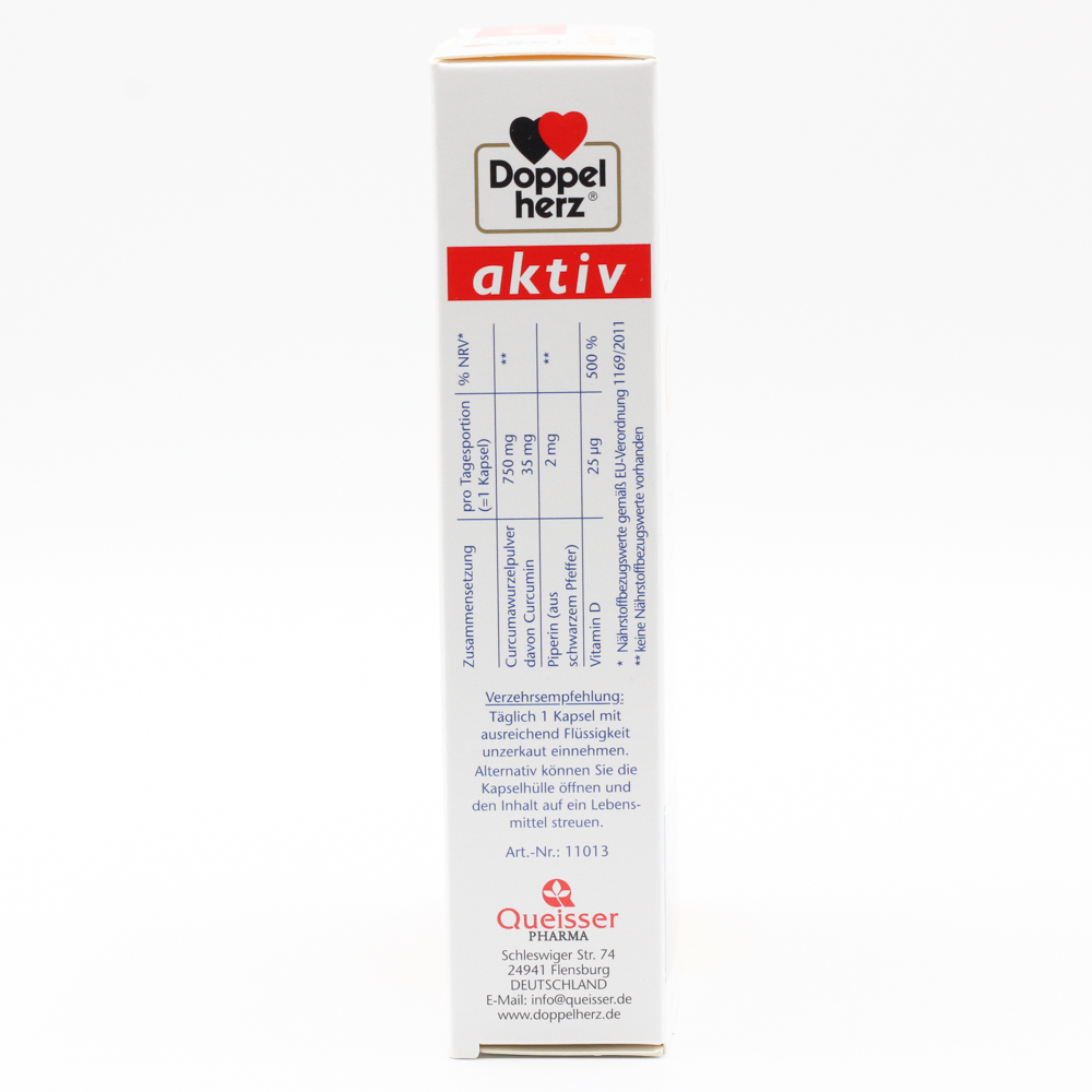 DOPPELHERZ Curcuma 750 Kapseln
