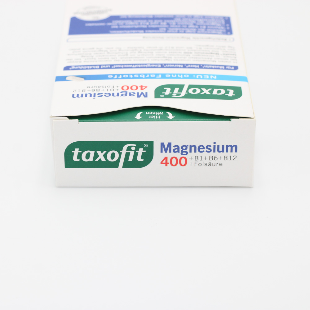 TAXOFIT Magnesium 400+B1+B6+B12+Folsäure Tabletten (2x45 St)