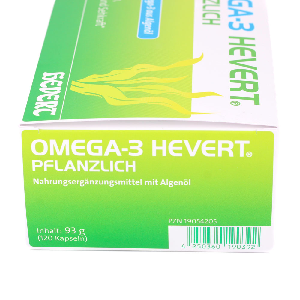 OMEGA-3 HEVERT pflanzlich Weichkapseln