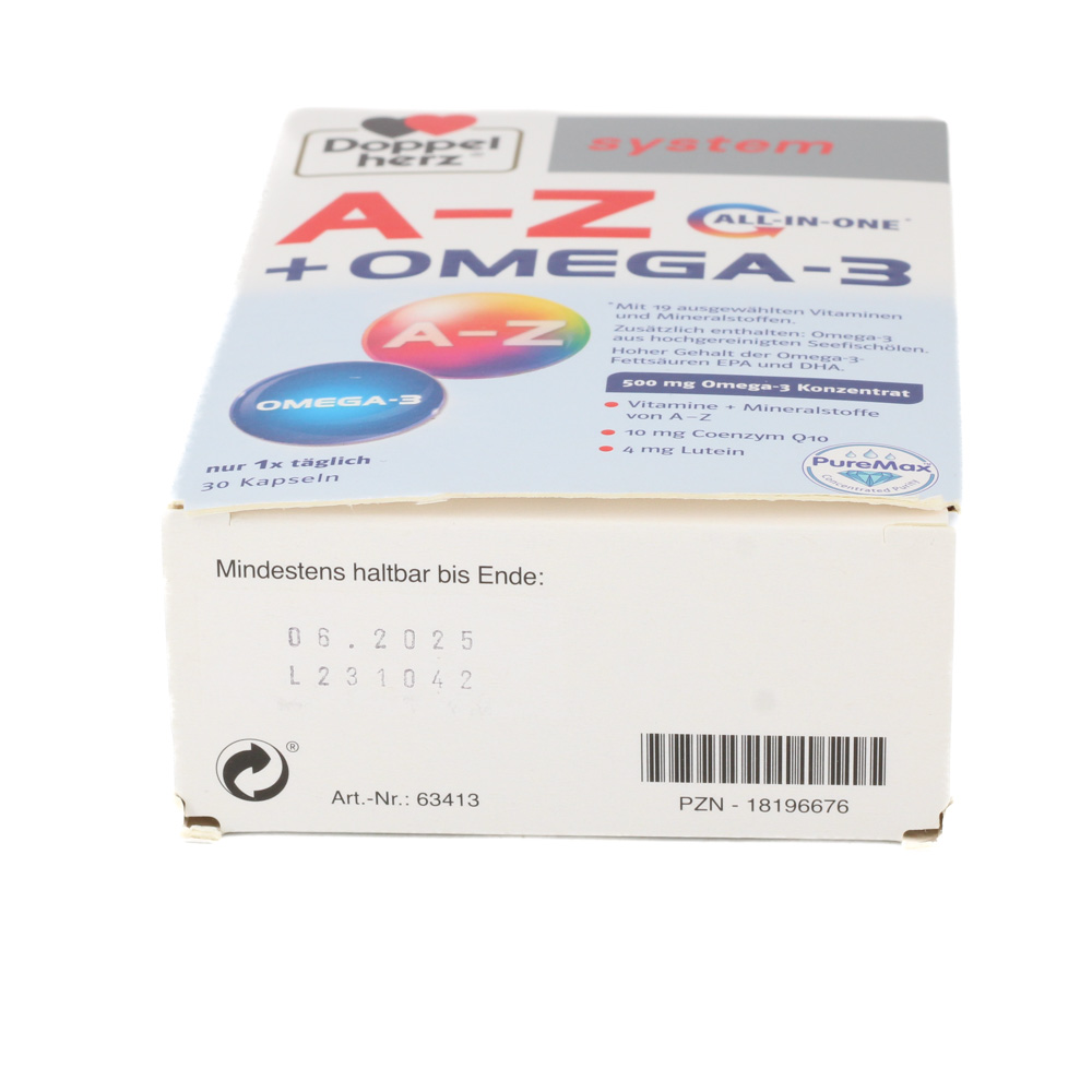 DOPPELHERZ A-Z+Omega-3 all-in-one system Kapseln