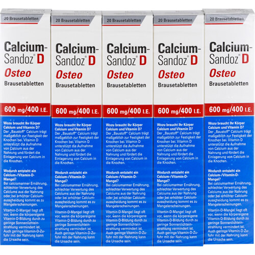 CALCIUM SANDOZ D Osteo Brausetabletten