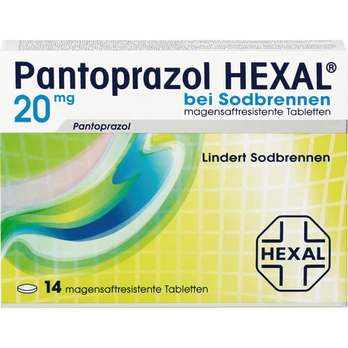 PANTOPRAZOL HEXAL b.Sodbrennen magensaftres.Tabl.