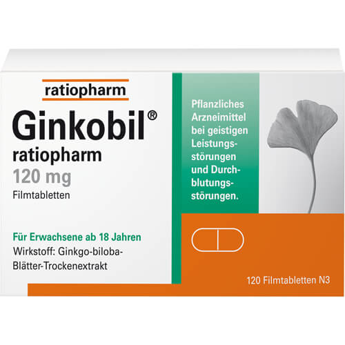 GINKOBIL-ratiopharm 120 mg Filmtabletten