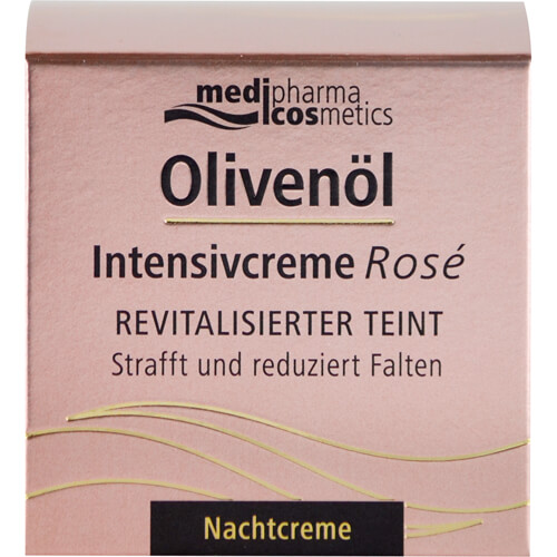 OLIVENÖL INTENSIVCREME Rose Nachtcreme