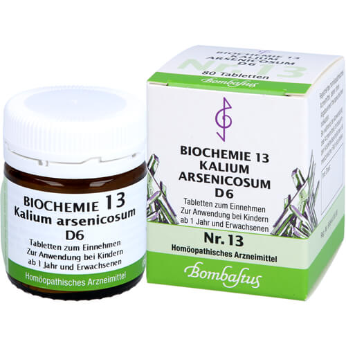 BIOCHEMIE 13 Kalium arsenicosum D 6 Tabletten