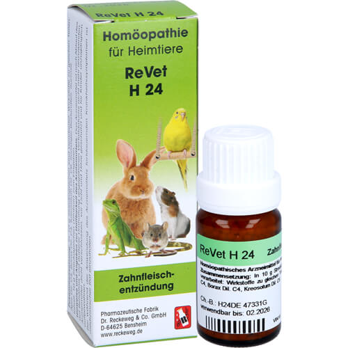 REVET H 24 Globuli f.Heimtiere