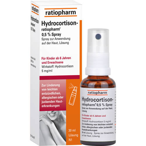 HYDROCORTISON-ratiopharm 0,5% Spray