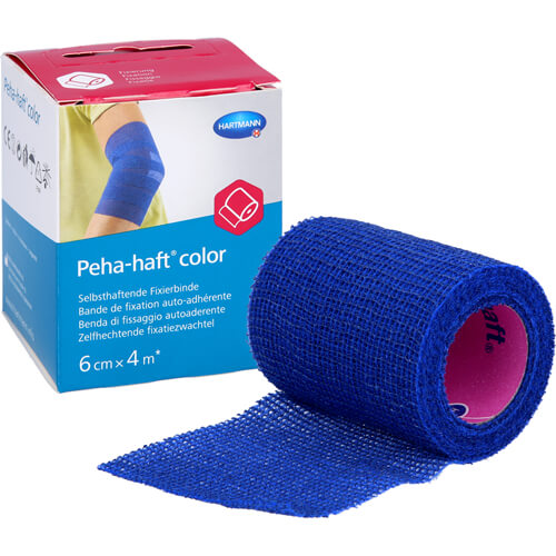 PEHA-HAFT Color Fixierb.latexfrei 6 cmx4 m blau