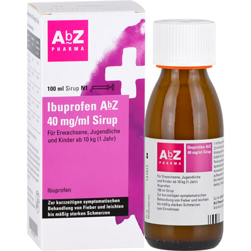 IBUPROFEN AbZ 40 mg/ml Sirup