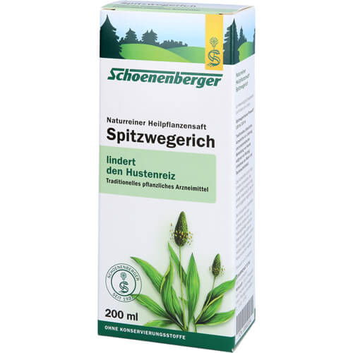 SPITZWEGERICHSAFT Schoenenberger