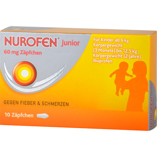 NUROFEN Junior 60 mg Zäpfchen