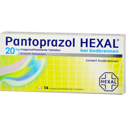 PANTOPRAZOL HEXAL b.Sodbrennen magensaftres.Tabl.
