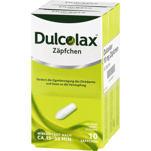 DULCOLAX 10 mg Zäpfchen
