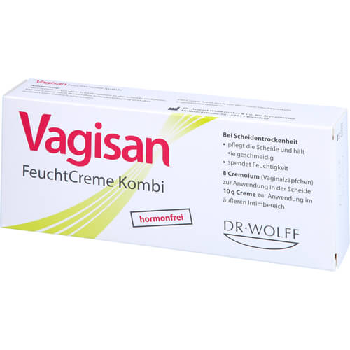VAGISAN FeuchtCreme Kombi 8 Ovula+10 g Creme