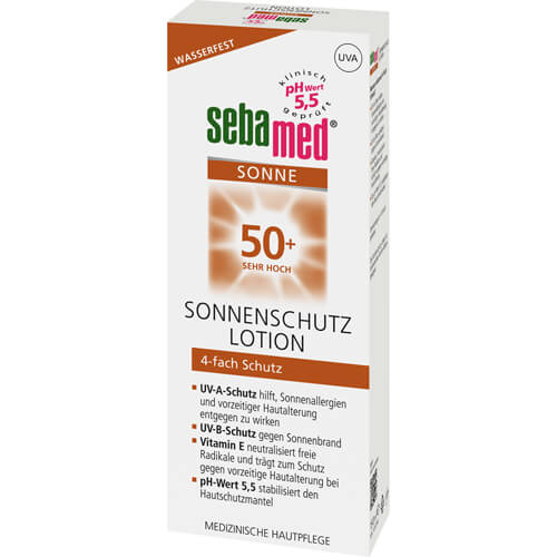 SEBAMED Sonnenschutz Lotion LSF 50+