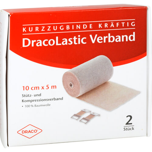 DRACOLASTIC Verband kräftig 10 cm Doppelpackung