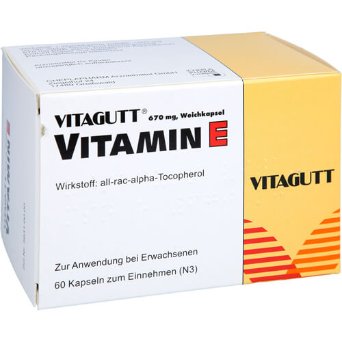 VITAGUTT Vitamin E 1000 Weichkapseln