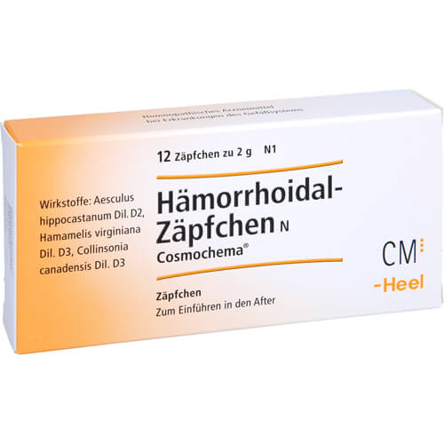 HÄMORRHOIDAL Zäpfchen N Cosmochema