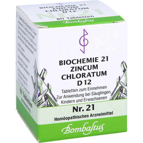 BIOCHEMIE 21 Zincum chloratum D 12 Tabletten