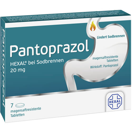 PANTOPRAZOL HEXAL b.Sodbrennen magensaftres.Tabl.